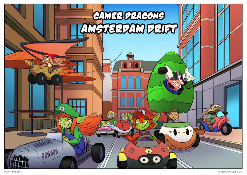 Gamer Dragons Mariokart